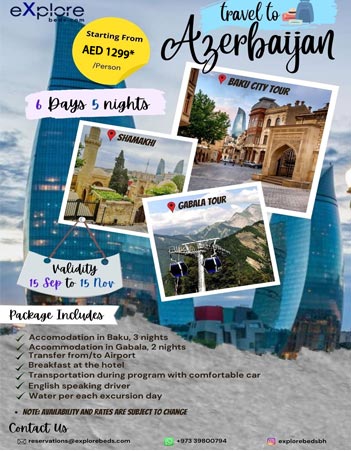 6 Days 5 Nights In Azerbaijan